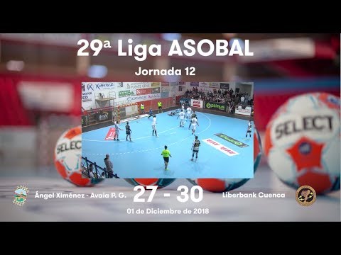 LIGA ASOBAL J12: Ángel Ximénez - Avia P.G. - Liberbank Cuenca 27-30