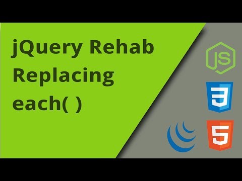 jQuery Rehab Replacing each Episode 3