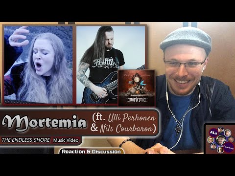 Reaction to...MORTEMIA: THE ENDLESS SHORE (ft. Ulli Perhonen & Nils Courbaron) (with Lyrics)