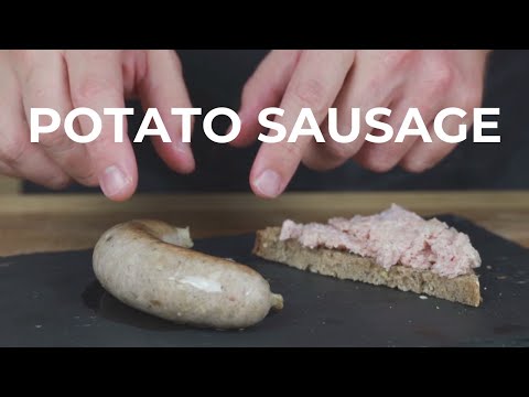 Make your own Potato sausage - super tasty whether hot or cold