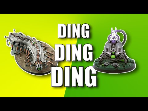 Necron Mini Battle Report (Canoptek Tomb Sentinel)