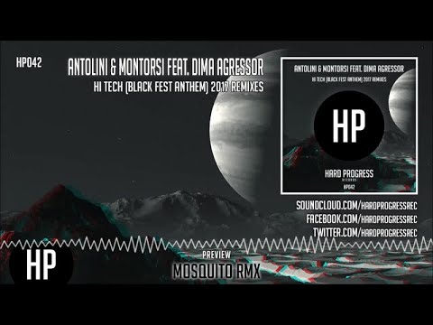 Luca Antolini, Andrea Montorsi Ft. Dima Agressor - Hi Tech (Mosquito Rmx) - HP042