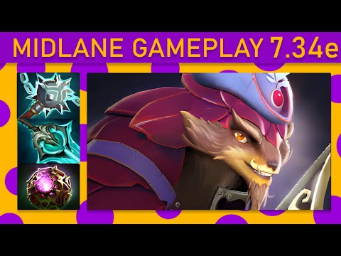 ⭐Ori Pangolier 15+ Kills! Mid Gameplay - Dota 2 Top MMR