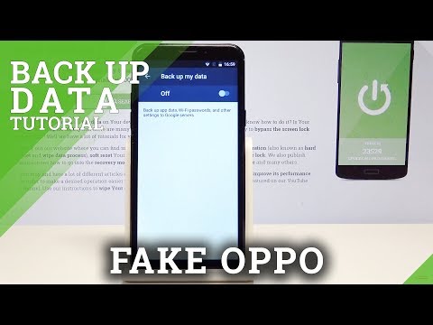 How to Back Up Data on FAKE OPPO - Enable Google Backup