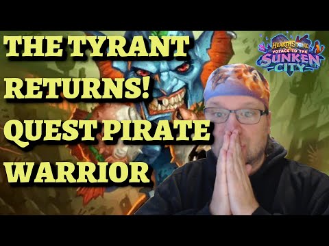 The BEST Deck in the Game: Quest Pirate Warrior deck guide and gameplay (Hearthstone Sunken City)