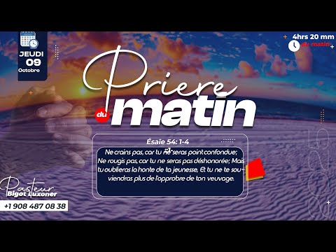 PRIERE DU MATIN - JEUDI 09 OCTOBRE 2025 - EVITEZ L’ERRANCE - FRERE BIGOT LUXONER