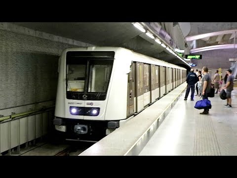 Budapest Metro M4 - Alstom Metropolis AM4-M4 , Hungary