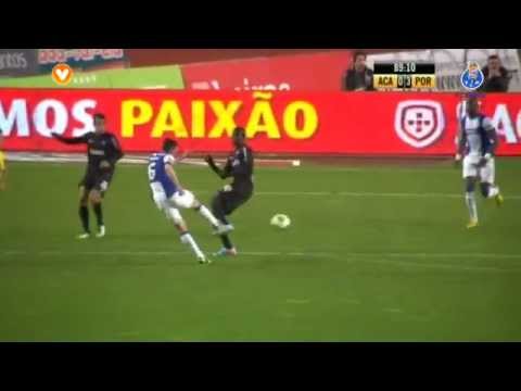 Golo de Castro contra a Académica