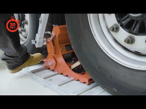 POWERCHOCK® 7 | Lockable Wheel Restraint System