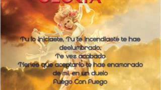 Fuego Con Fuego   Gloria Trevi con LETRA