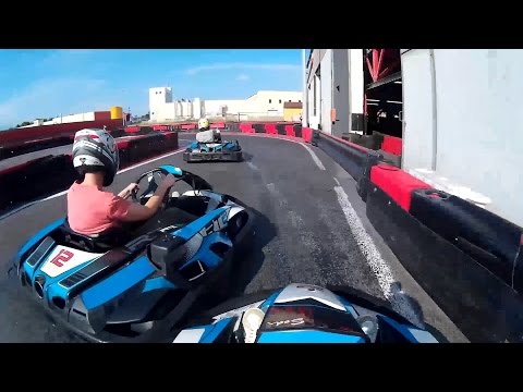 Overtaking battle at GoKart VKI new track, Altavilla Vicentina - theicewise