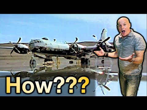 B29 Kee Bird: How did it end-up on its landing gear?