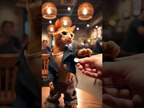 Cat took revenge from bully #cute #cutecat #icecream #revenge #ragstoriches