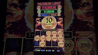 BIG WIN on a $25 BET on Dragon Link!! #casino #slots #bonus #jackpot