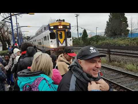Newcomer train trip:  Mission to Vancouver