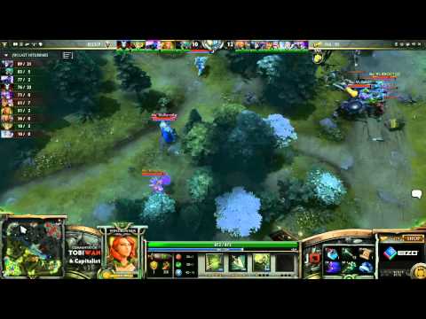 Na'Vi vs iCCup Game 2   The Defense DOTA 2 Playoffs   TobiWan