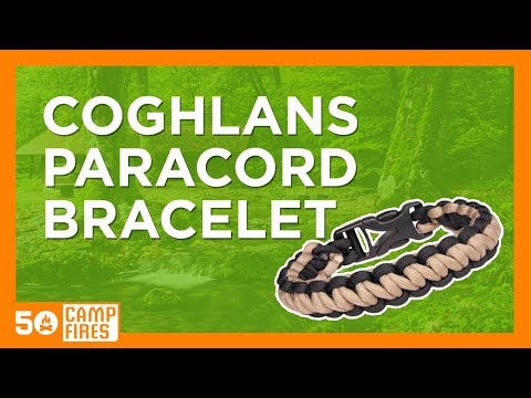 50 Campfires: Coghlans Paracord Bracelet