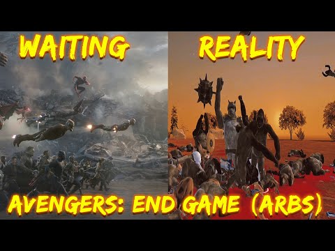 Avengers: Endgame Final battle (ARBS) - Animal Revolt Battle Simulator