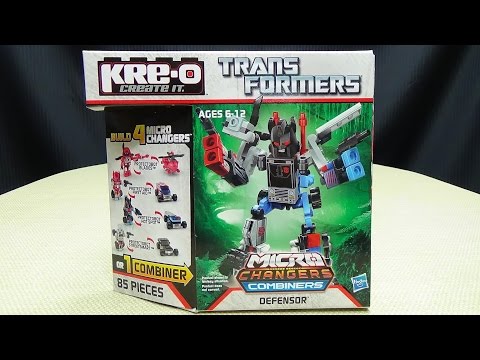 Kre-O Micro Changers Combiners DEFENSOR: EmGo Builds Stuff