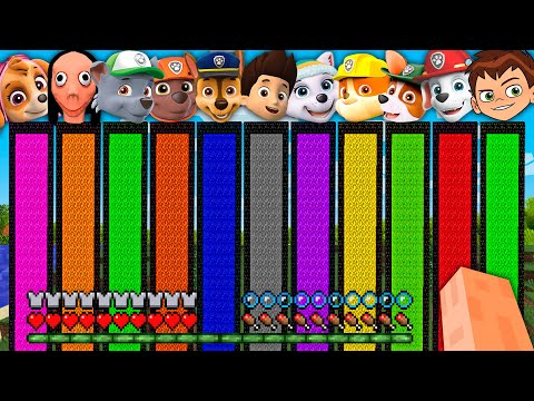 I found LONGEST PORTALS OF ALL PAW PATROLS RYDER MOMO BEN 10 in Minecraft