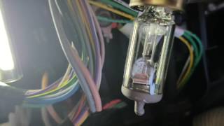 Fiat Scudo head light bulb replacing