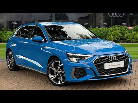Approved used - Audi A3 Sportback S line 35 TFSI 150 PS 6-speed at Stafford Audi