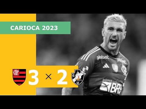 FLAMENGO 3X2 VASCO - GOLS - 13/03 - CAMPEONATO CARIOCA 2023