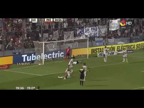 Gol de Emiliano Rigoni - Quilmes 1 Vs 1 Independiente – Fecha 3 – Liga Argentina