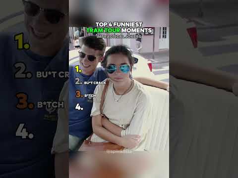 Top 4 Funniest TRAM TOUR Moments Impractical Jokers 🚡