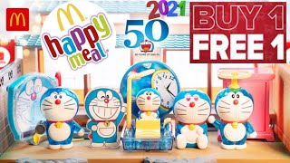 April 2021 Doraemon Happy Meal Miraculous Science | McDonald's Happy meal complete set of 8 toys