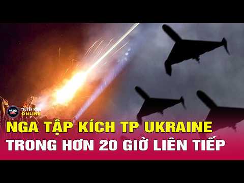 Giải mã đợt tấn công UAV mạnh mẽ của Nga vào Ukraine, không quân NATO xuất kích | Thế giới 24h