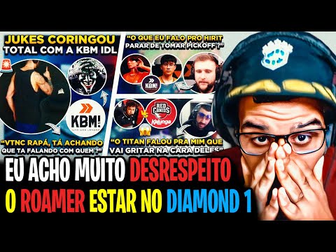 🚨 DYNQUEDO DESABAFOU SOBRE A PAIN! JUKERA SURTOU COM A KABUM IDL! ABSOLUT REAGE AO RADIOATIVO