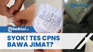BIKIN SYOK! Peserta CPNS 2024 Nekat Bawa Benda Kecil Dibungkus Plastik, Jimat?