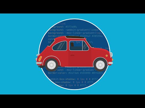 Learn to Design an Animated Car using HTML and CSS3 - Intro