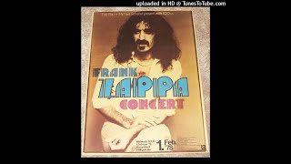 Frank Zappa - Titties And Beer/The Black Page #2/Jones Crusher, Düsseldorf, February 1st, 1978