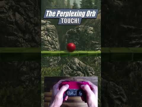 The First Game Designed Around The PlayStation Touch Pad - The Perplexing Orb Touch!  #gaming #ps5
