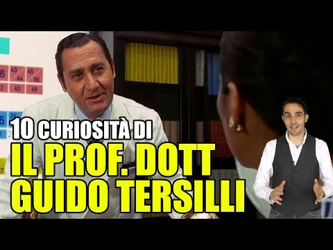 🌟 10 curiosità de 🎥 "Il Prof. Dott. Guido Tersilli..." - ScuolaDiCult