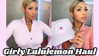 PINK LULULEMON haul and pink Define Jacket | (links included)