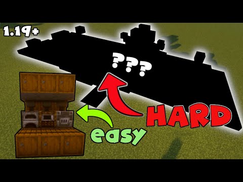 3 Different Levels of Auto Smelters for 1.19 Survival Minecraft