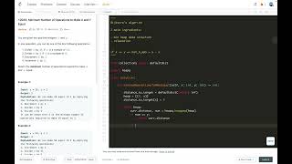 YouTube video 'leetcode [Amazon]10033  Minimum Number of Operations to Make X and Y Equal  - Dijkstra's Algorithm'