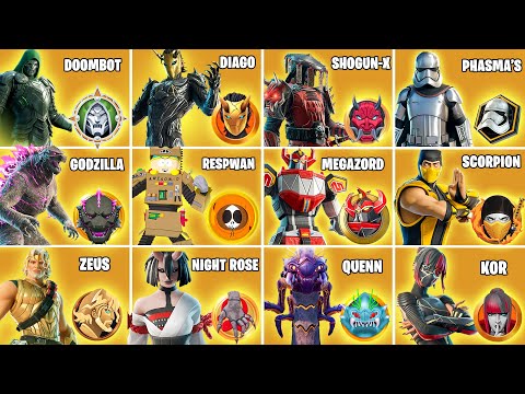 Evolution of All Medallions & Mythic Bosses in Fortnite! (Chapter 6 Season 1 - Chapter 7 Season 1)