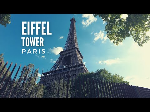 Eiffel Tower People galore | Paris | Walking Tour {4k} France