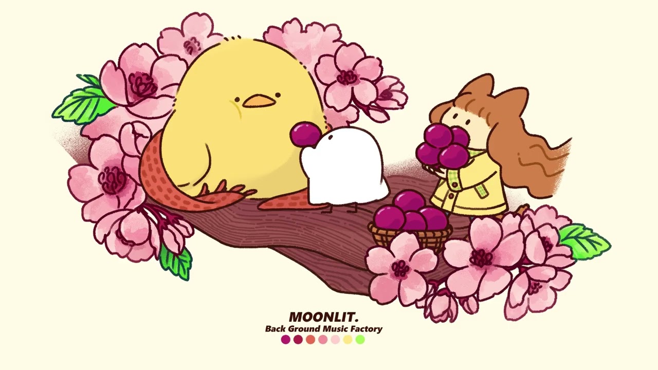 │作業用BGM│春を楽しむギターBGM vol.2│アコースティックギター / Acoustic Guitar│ピアノ / Piano│チル / Chill│明るい│リラックスBGM│