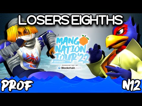 Prof vs N12 - Losers Eighths - Mang0 Nation Tour '22 Southeast