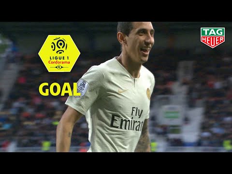 Goal Angel DI MARIA (62') / Montpellier Hérault SC - Paris Saint-Germain (3-2) MHSC-PARIS / 2018-19