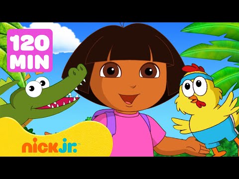Dora | ¡Maratón de EPISODIOS COMPLETOS de Dora! ➡️ | 5 episodios completos - 2 horas | Nick Jr.