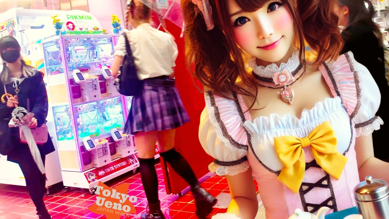 Tokyo Ueno 🐶 Playtown 💖 4K Nonstop 1 Hour