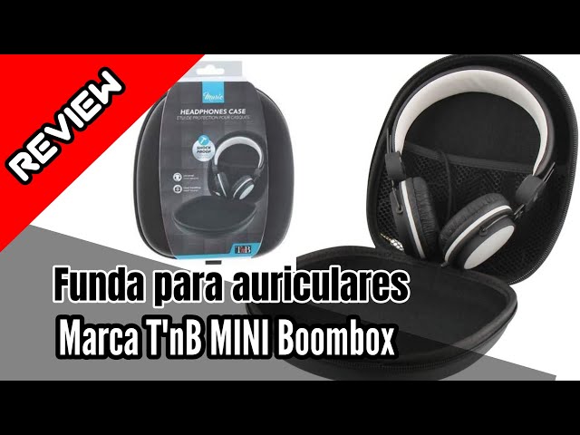 Vídeo relacionado con Funda rígida de Almacenamiento para Auriculares de Audio, Funda de Transporte a Prueba de Golpes de EVA para Cascos circumaurales, compacta y Ligera con Bolsillo de Red Interior-Color Degradado