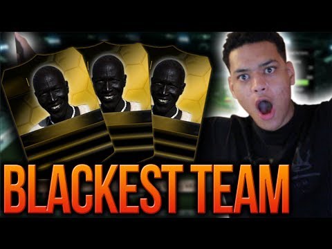 FIFA 14 - BLACKEST TEAM!!!