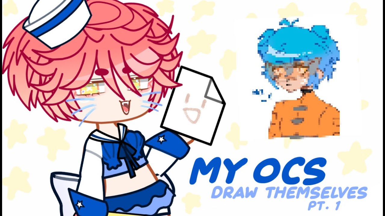 my ocs draw themselves